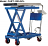 Scissor Lift Table Cart with Built In Scale thumbnail