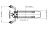 Manual Single Fork Pallet Jack Lift - 600 lbs thumbnail