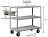 3 Heavy Duty Flush Shelf Cart - 3600 lbs Capacity thumbnail