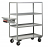 4 Heavy Duty Lip-Up Shelf Cart - 3600 lbs Capacity thumbnail