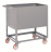 4-Sided Steel Box Platform Cart with Open Base - 1,200 lbs Capacity thumbnail