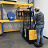 Power Drive and Lift Stacker with Bale Clamp - Counter Balance -  1200 Lbs Capacity thumbnail