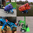 All-Terrain Heavy Duty Hand Trucks with Brake For Inflatables thumbnail