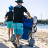 Foldable Beach Cart with 24 CM Soft Sand Wheels thumbnail