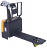 Fully-Electric Single Fork Pallet Truck with Scale - 2600lb Capacity thumbnail