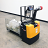 Fully-Electric Single Fork Pallet Truck with Scale - 2600lb Capacity thumbnail