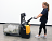 Fully-Electric Single Fork Pallet Truck with Scale - 2600lb Capacity thumbnail