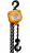 1 Ton Manual Chain Hoist with Black Chain thumbnail