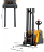 Power Drive and Lift Counterbalance Stacker 118" Lift 2200lb Capacity thumbnail