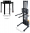 Power Drive and Lift Straddle Stacker 130" Lift 3300lb Capacity thumbnail