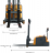 Power Drive and Lift Counterbalanced Stacker 118" Lift 3300lb Capacity thumbnail