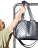 Stainless Steel Midtown Hotel Bellman Cart with Grey Deck thumbnail
