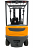 Power Drive and Lift 4-Wheel Forklift 197" Lift 6600lb Capacity thumbnail