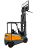 Power Drive and Lift 4-Wheel Forklift 197" Lift 6600lb Capacity thumbnail