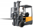 Power Drive and Lift 3-Wheel Forklift 189" Lift 4400lb Capacity with Lithium-Ion Battery thumbnail