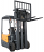 Power Drive and Lift 3-Wheel Forklift 189" Lift 4400lb Capacity with Lithium-Ion Battery thumbnail