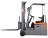 Power Drive and Lift 3-Wheel Forklift 197" Lift 3300lb Capacity with Side Shifting Forks thumbnail