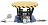 Electric-Powered Stationary Lift Table with Manual Rotation thumbnail
