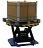 Electric-Powered Stationary Lift Table with Manual Rotation thumbnail