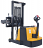 Electric-Powered Lift Walkie Stacker for Drums with Vertical Drum Gripper & Rotator with Forward Reach thumbnail