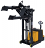 Electric-Powered Lift Walkie Stacker for Drums with Vertical Drum Gripper & Rotator with Forward Reach thumbnail