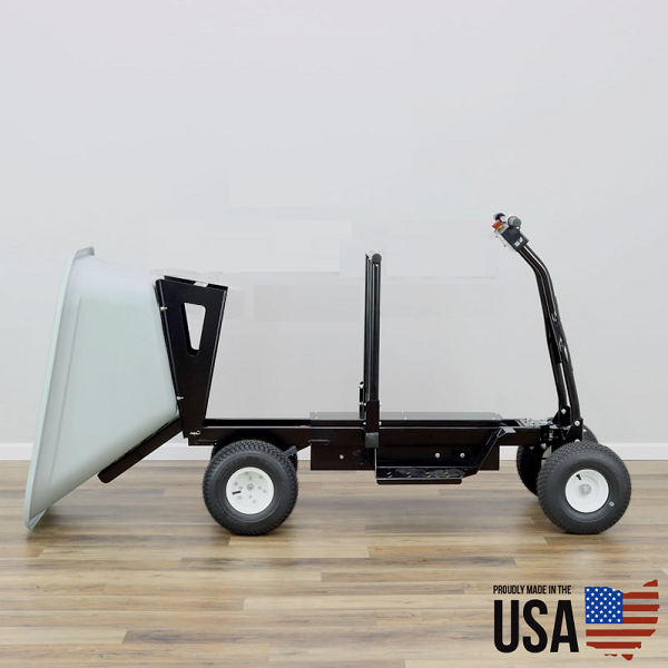 Overland Electric Powered Appliance Hand Truck - with Turf Tires