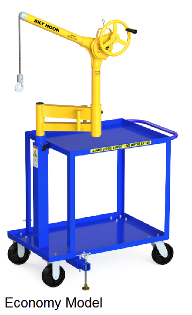 Mobile Cart Skyhook with Articulating Arm