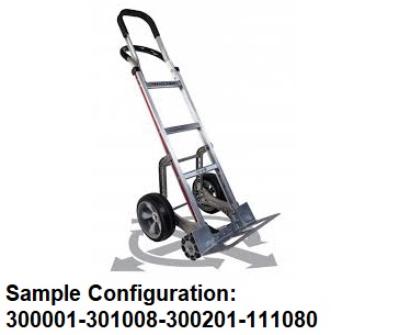 Increases Hand Truck Height Magliner Replacement Hi-U Extension 52" # 40008 