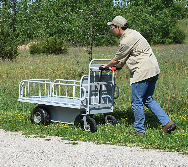 All-Terrain Electric-Powered Platform Cart 1000 lb Capacity