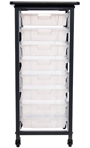 Luxor MBS-BIN-8S - Stackable Storage Bins ( 8 Small )