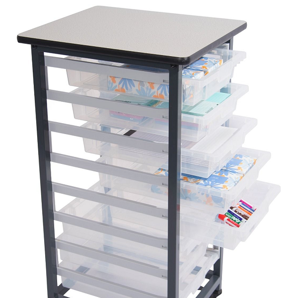 https://handtrucks2go.com/images/D/Single%20Row%20Mobile%20Bin%20Storage%20Cart%20with%20Small%20Clear%20Bins-4-aacc29fde4.png