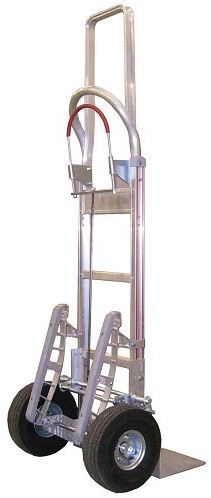 B&P Liberator Tread Brake Hand Truck with Frame Extension & Stairclimbers