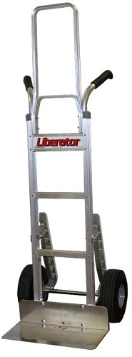 BP Liberator Hand Truck 60" Double Grip Handle & Stairclimbers