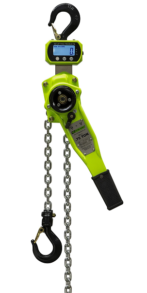 1500lb Capacity Lever Hoist With Digital Weight Display