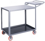 2 Steel Flush Top Order-Picking Cart