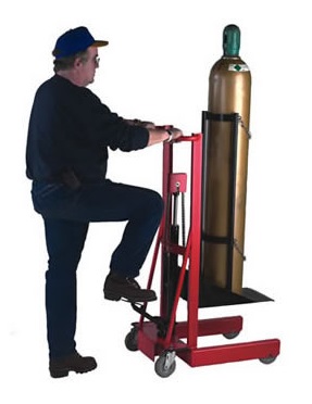 Gas Cylinder Hydraulic Lift