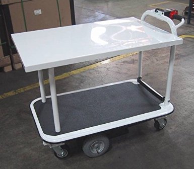 2 Shelf 60" x 27"  Motorized Platform Cart