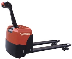 Self Propelled Electric Walkie Pallet Truck 3300 Lb. Capacity 