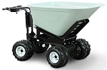 4 Wheel Power Drive and Dump Wheel Barrow - 10 Cubic Foot 