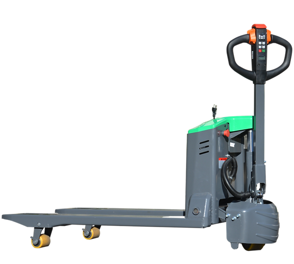 4000lb EKKO Electric Walkie Pallet Jack with Lithium-Ion Batteries and Pinpad 27" x 48"