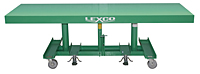2,000  lb 30"W x 96"L  -  30" -  48" Lift Hydraulic Foot Operated Lift Table 