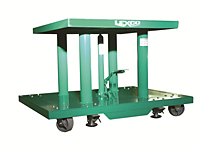 2,000 lb 30"W x 48"L-  24" -  40" Lift  Hydraulic Foot Operated Lift Table  