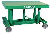 3,000  lb 36"W x 72"L  -  36" -  56" Lift Hydraulic Foot Operated Lift Table 