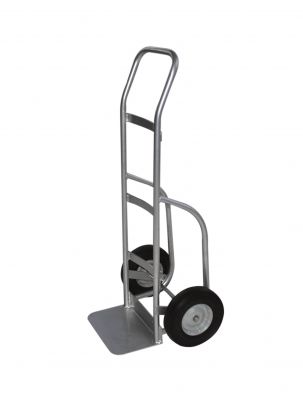 Welded Aluminum Hand Truck with 10" Pneumatic Tires