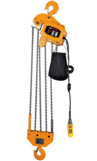 5 Ton Single Phase Electric Chain Hoist with Hook