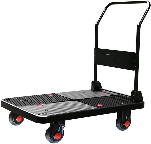 Ultra Silent Platform Cart 1000lb capacity 23" Wide x 35" Long