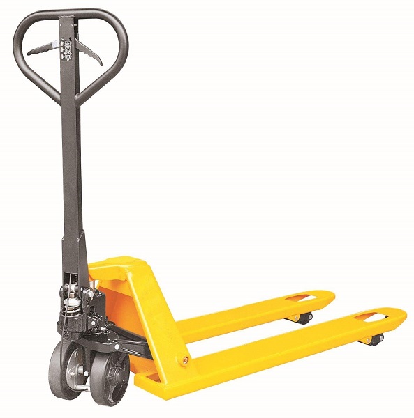 5500lbs Manual Pallet Jack with Brakes - 27" x 48" 