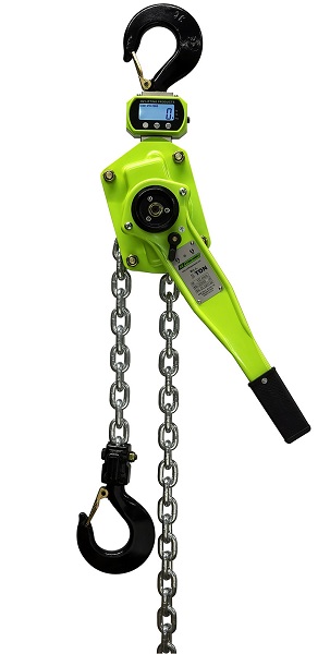 6000lb Capacity Lever Hoist With Digital Weight Display