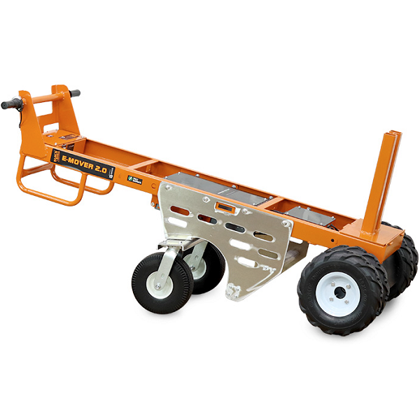 Electric-Powered Cement Ballast Hand Truck with Dual Ag Tires