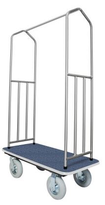 Stainless Steel Uprights  Bell-Man Cart 